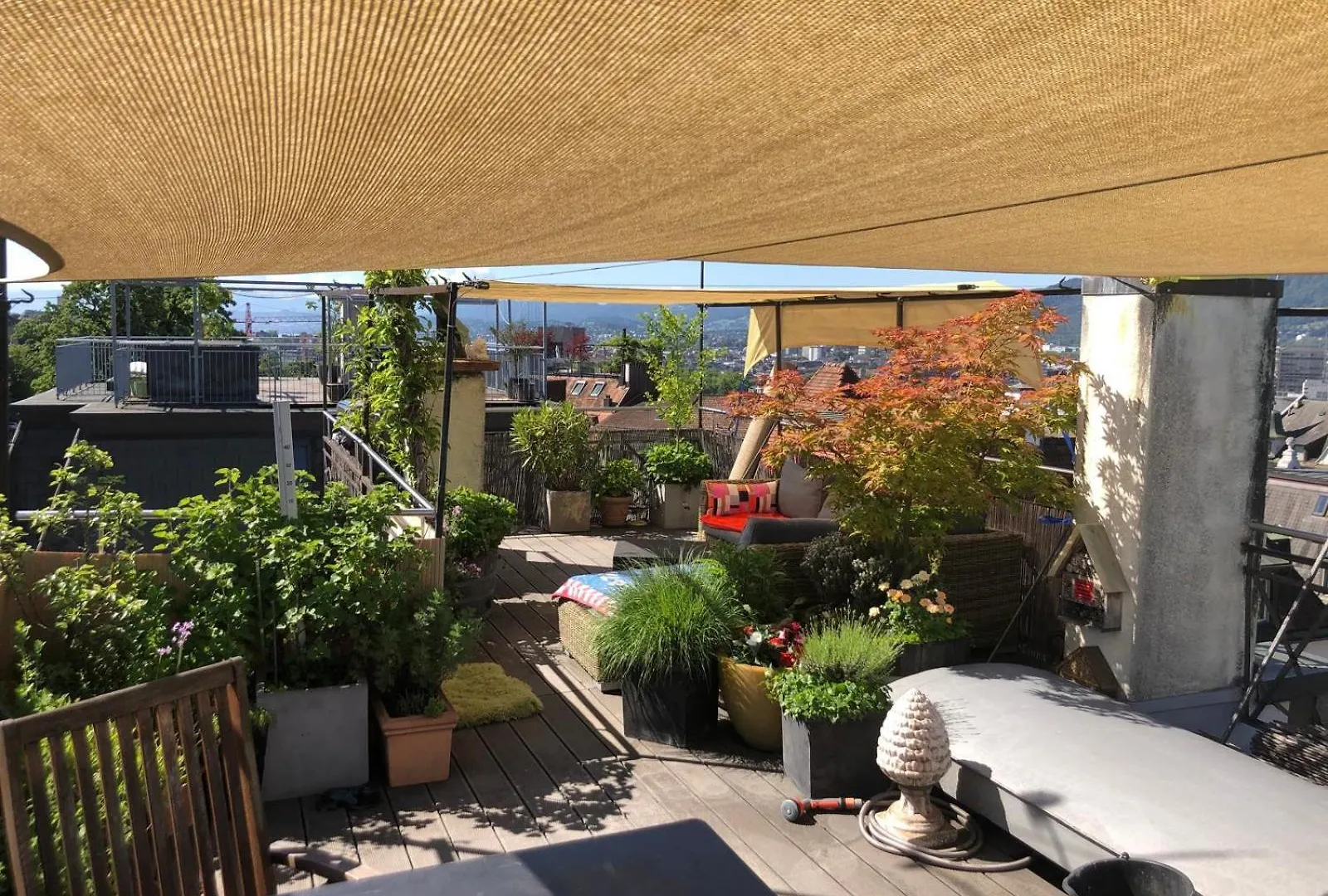 Designer Apartment With Rooftop Zurich Switzerland